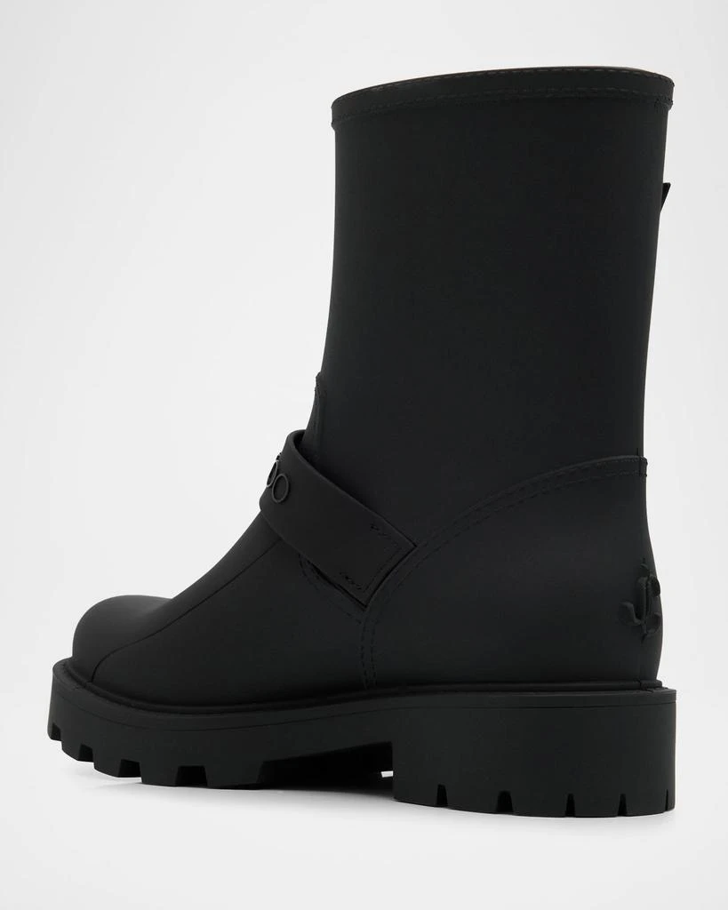 Jimmy Choo Biker TPU Mid-Calf Rain Boots 4