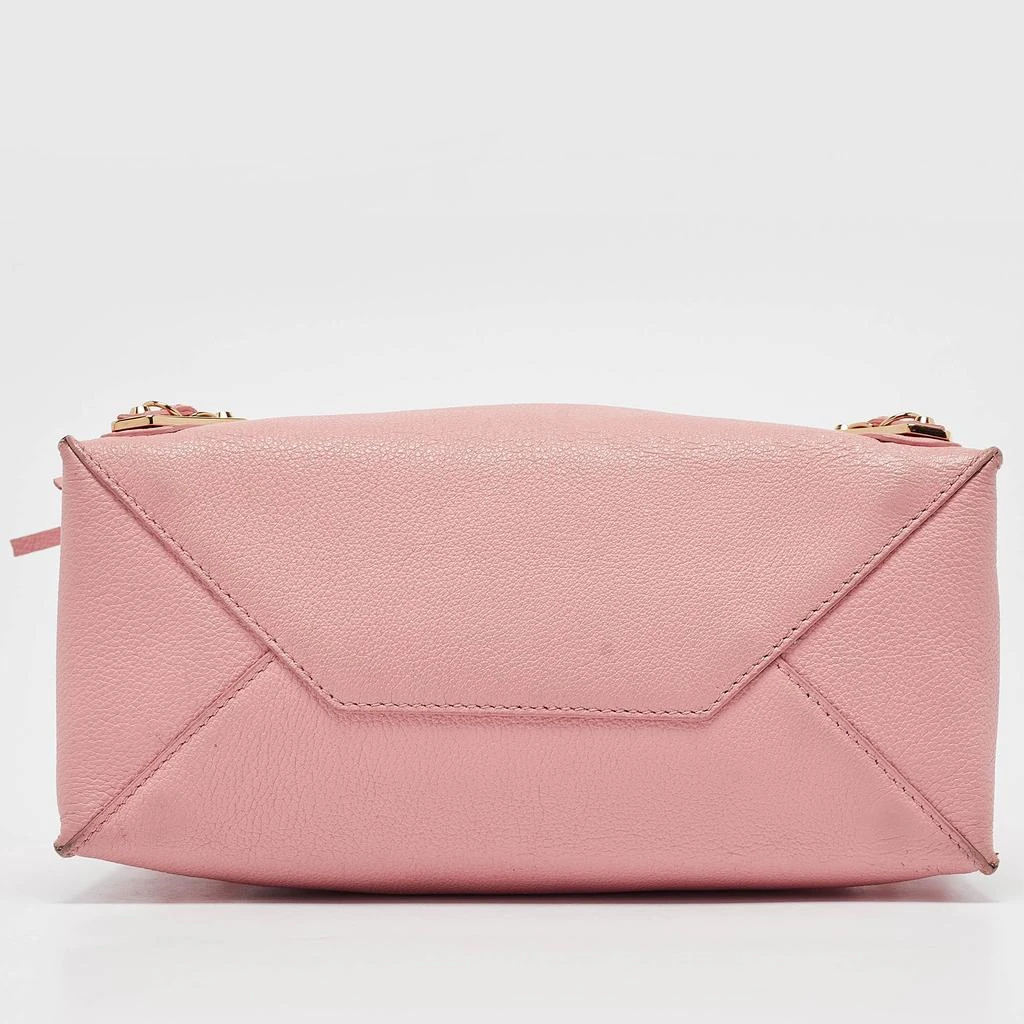 Balenciaga Balenciaga Pink Leather Mini Metallic Edge Papier A4 Tote 9