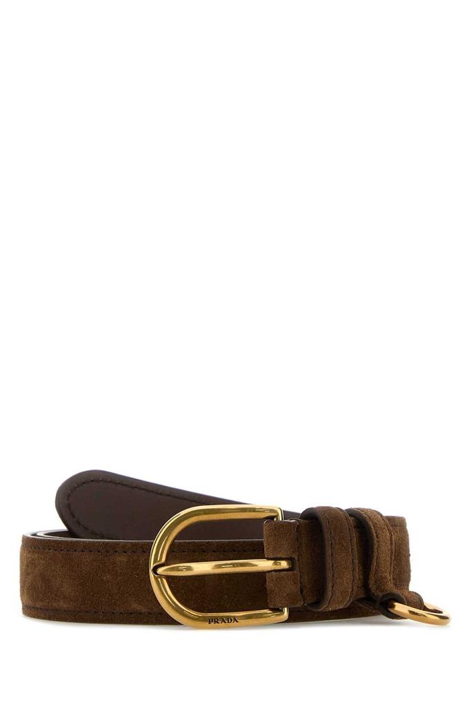 【PRADA】Leopard-Panel Belt Prada Prada Leopard-Panel Belt - Belts - BeyondStyle