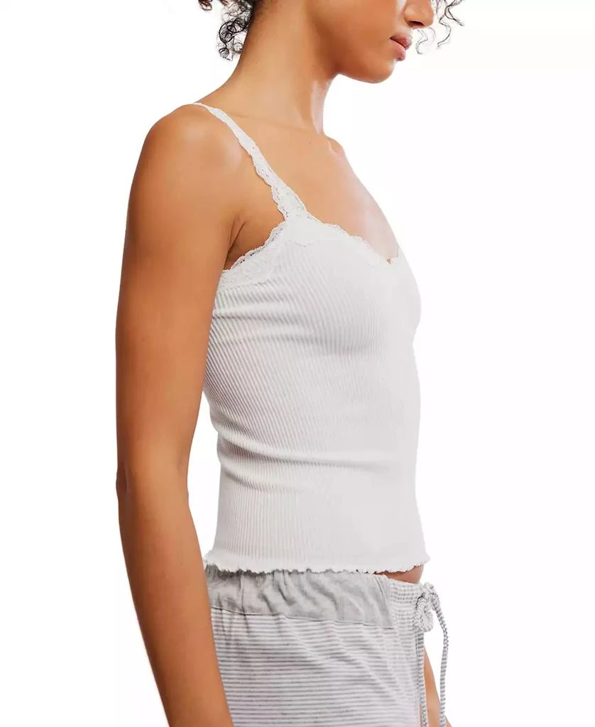 Free People Women
s Spring Fever Lace Detail V-Neck Cami Top 3