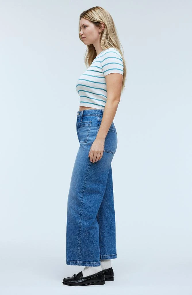 Madewell The Perfect Vintage Patch Pocket Wide Leg Jeans 10