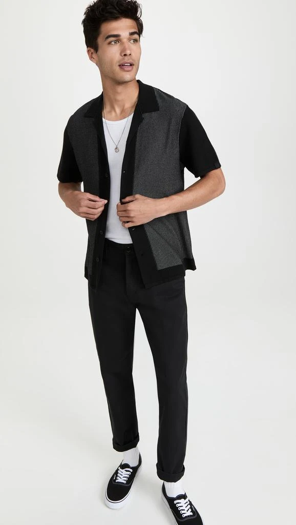 Rag & Bone Harvey Knit Camp Shirt 4