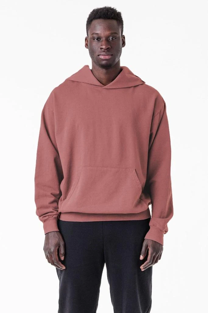 Los Angeles Apparel MWT09GD - Long Sleeve Garment Dye French Terry Pullover Hoodie 17