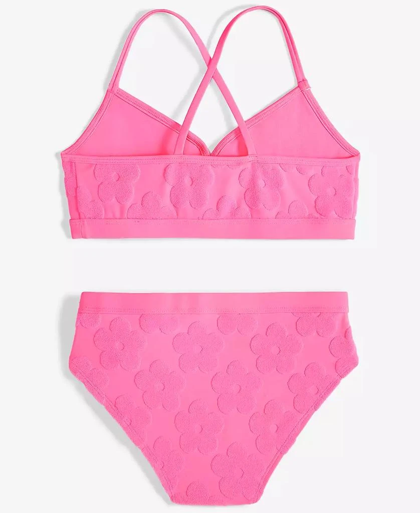 Breaking Waves Big Girls Banded Bralette & Scoop Bottom Swimsuit 3
