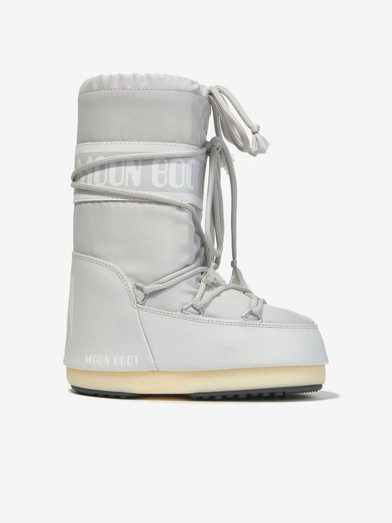 Moon Boot Moon Boot Kids Icon Nylon Snow Boots in Grey