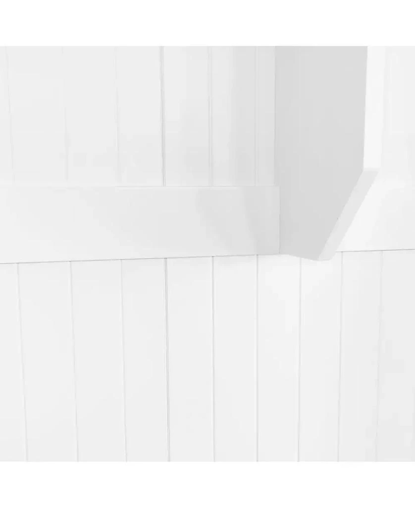 Streamdale Furniture Hall Tree with Bench Cushion Coat Rack 6