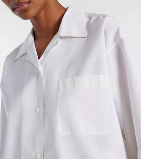 The Row Ashlin cotton poplin shirt 4