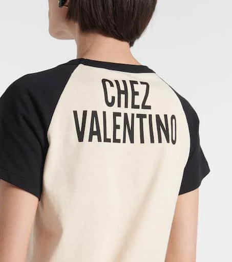 Valentino Printed cotton jersey T-shirt 5