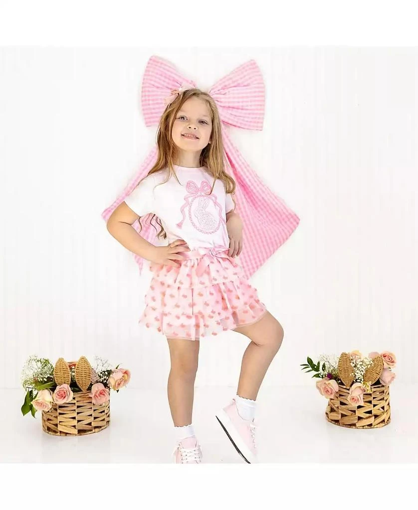 Sweet Wink Big Girls Honey Bunny Easter Tiered Tutu 4