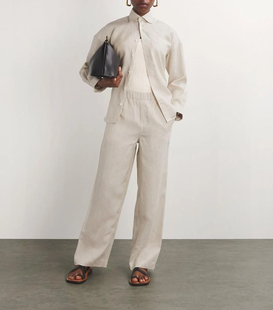 With Nothing Underneath Hemp The Weekend Shirt 2