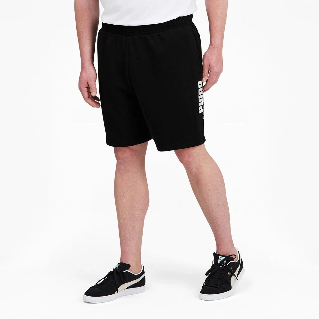 Puma PUMA Men's POWER Logo 8" Training Shorts Big & Tall 4