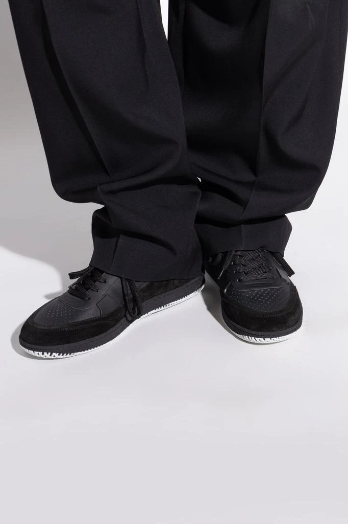 Balmain Balmain Swan high-top sneakers 2