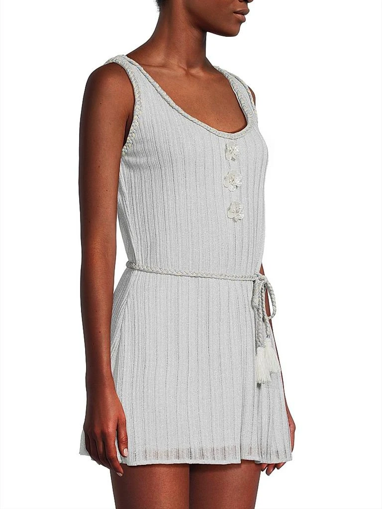 Waimari Time Lavinia Metallic Ribbed Jumpsuit 4