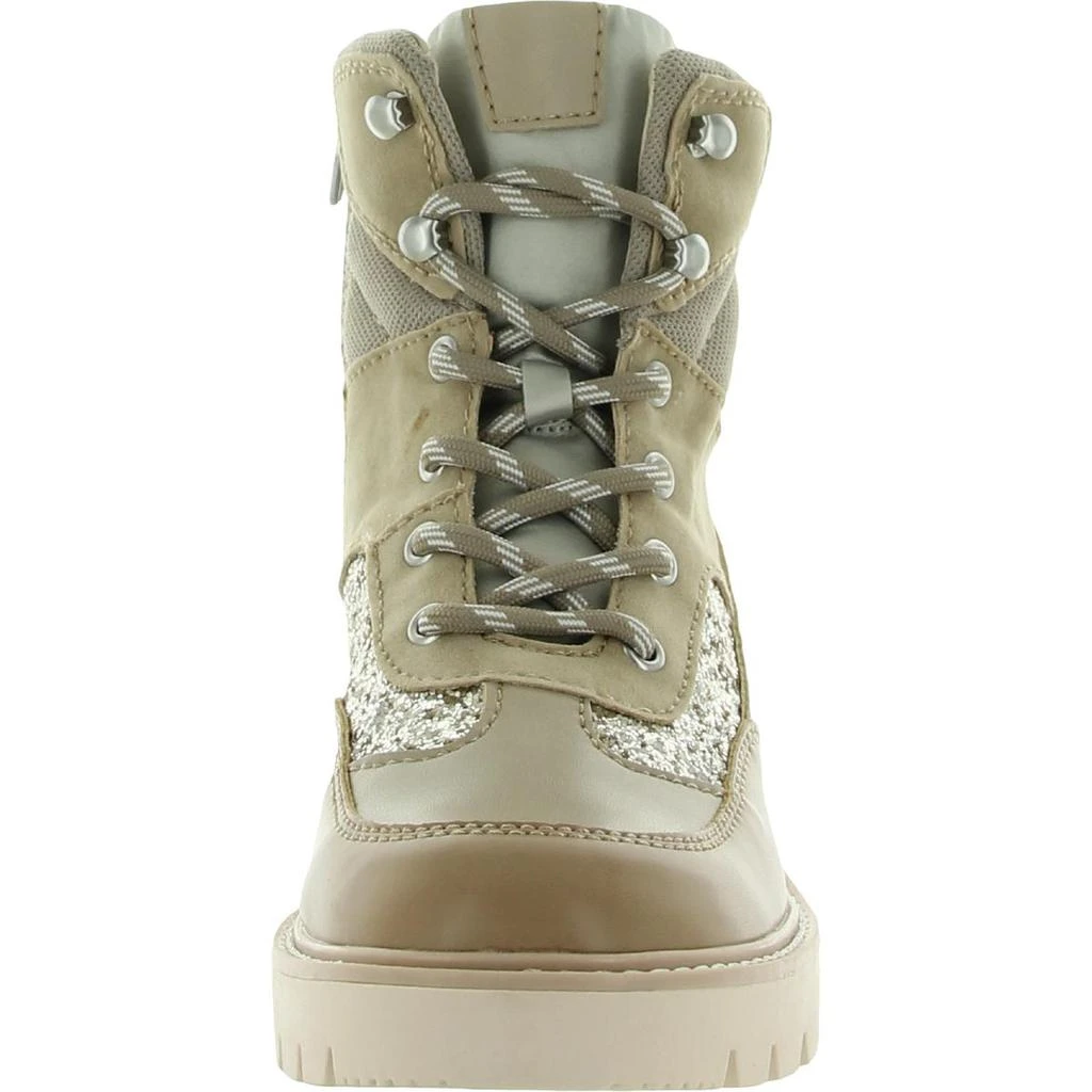 Dolce Vita Pippa Womens Glitter Lace Up Hiking Boots 2