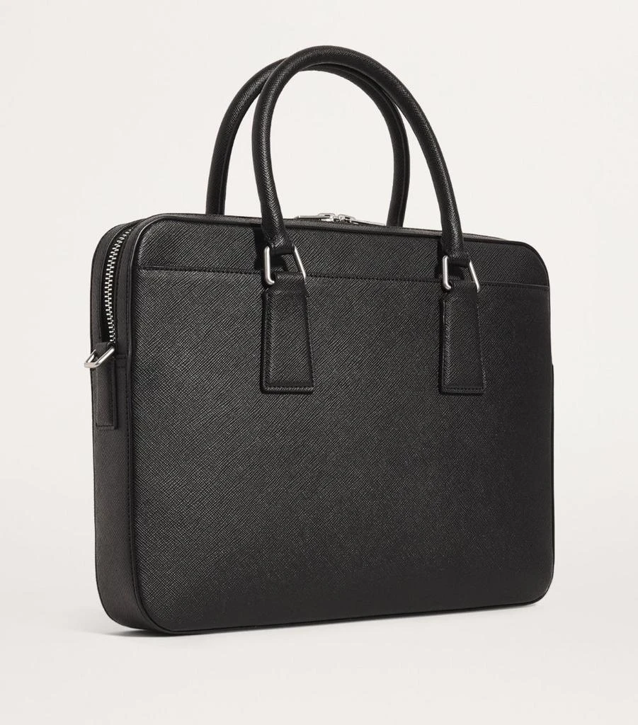 SANDRO Leather Slim Downtown Briefcase 3