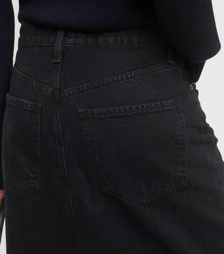 AGOLDE Hilla denim maxi skirt 6