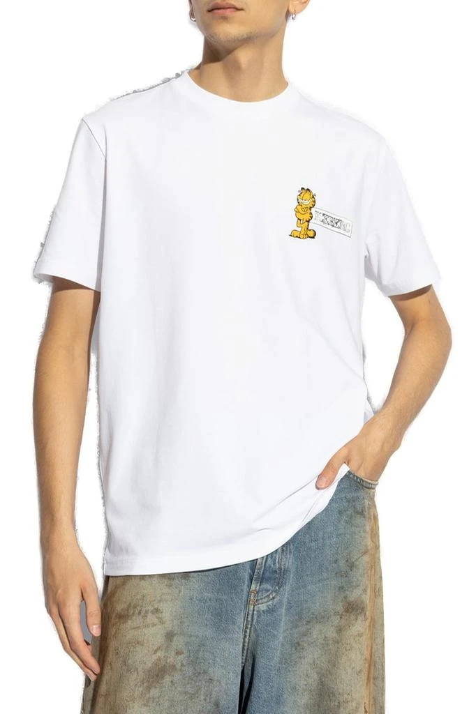 Iceberg Iceberg X Garfield Logo-Printed Crewneck T-Shirt 2