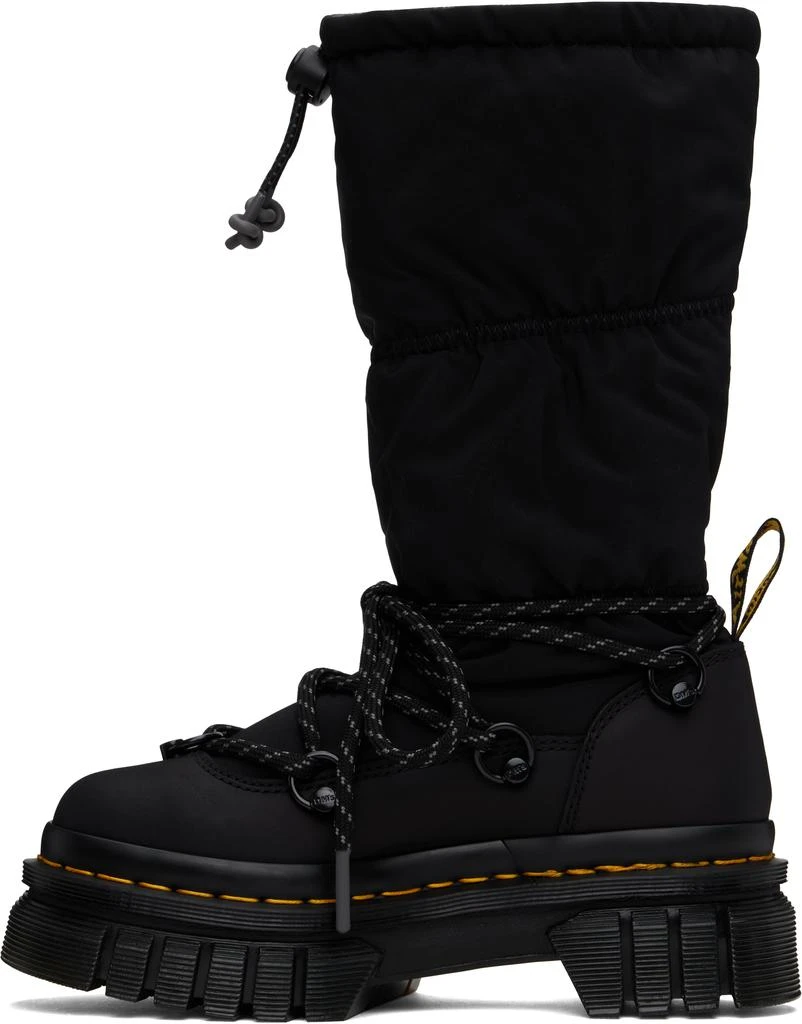 Dr. Martens Black Audrick Padded Hi Platform Tall Boots 3