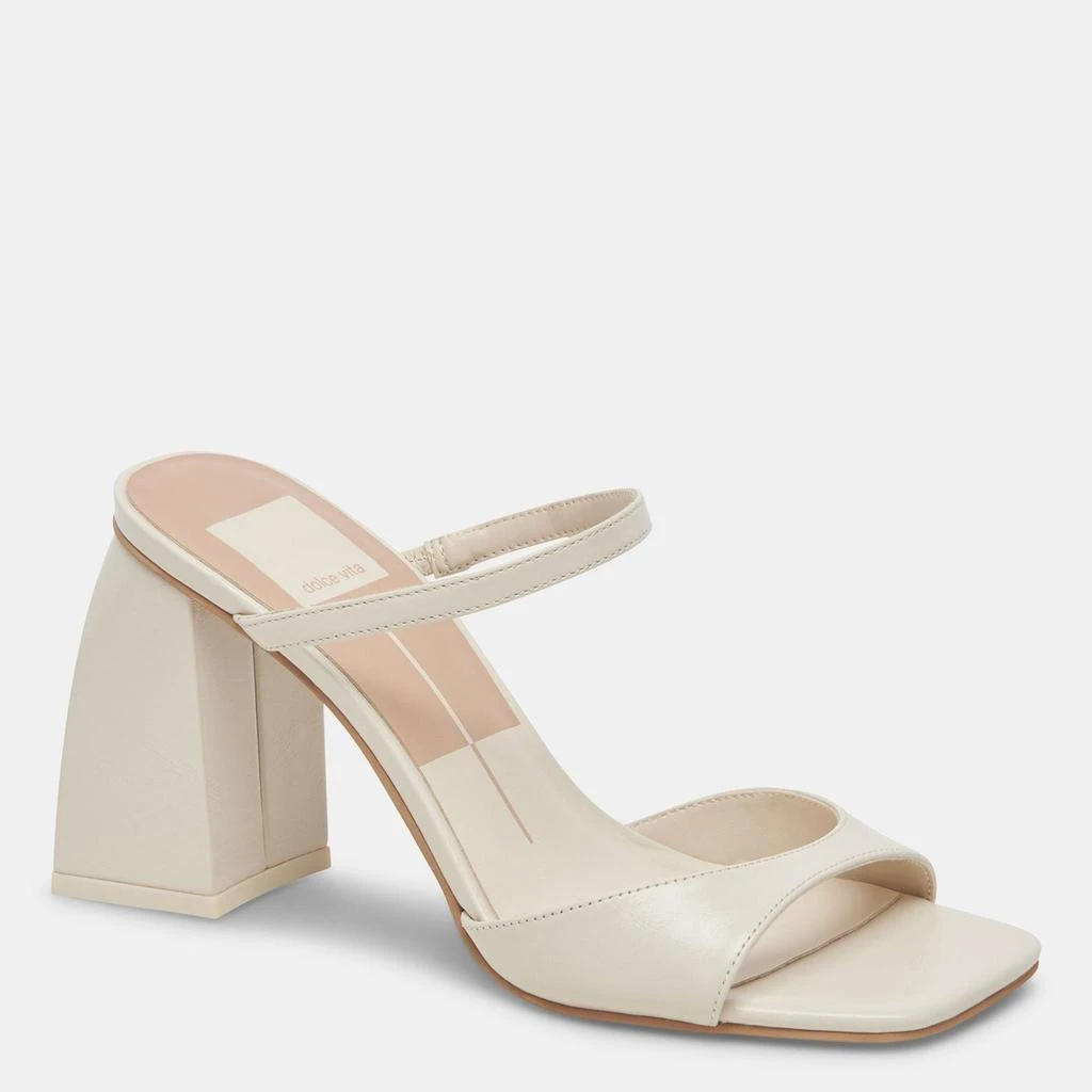 Dolce Vita JEMMY HEELS IVORY CRINKLE PATENT 3