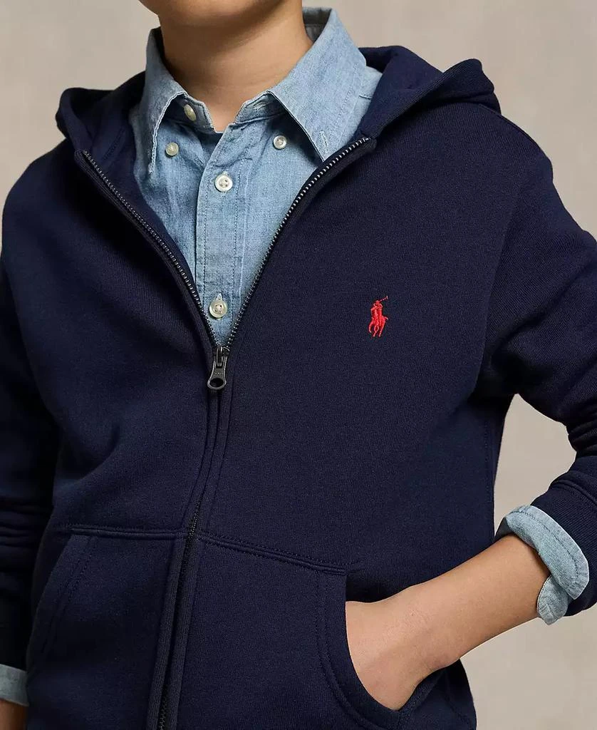 Ralph Lauren Big Boys Cotton Fleece Zip Up Hoodie 3