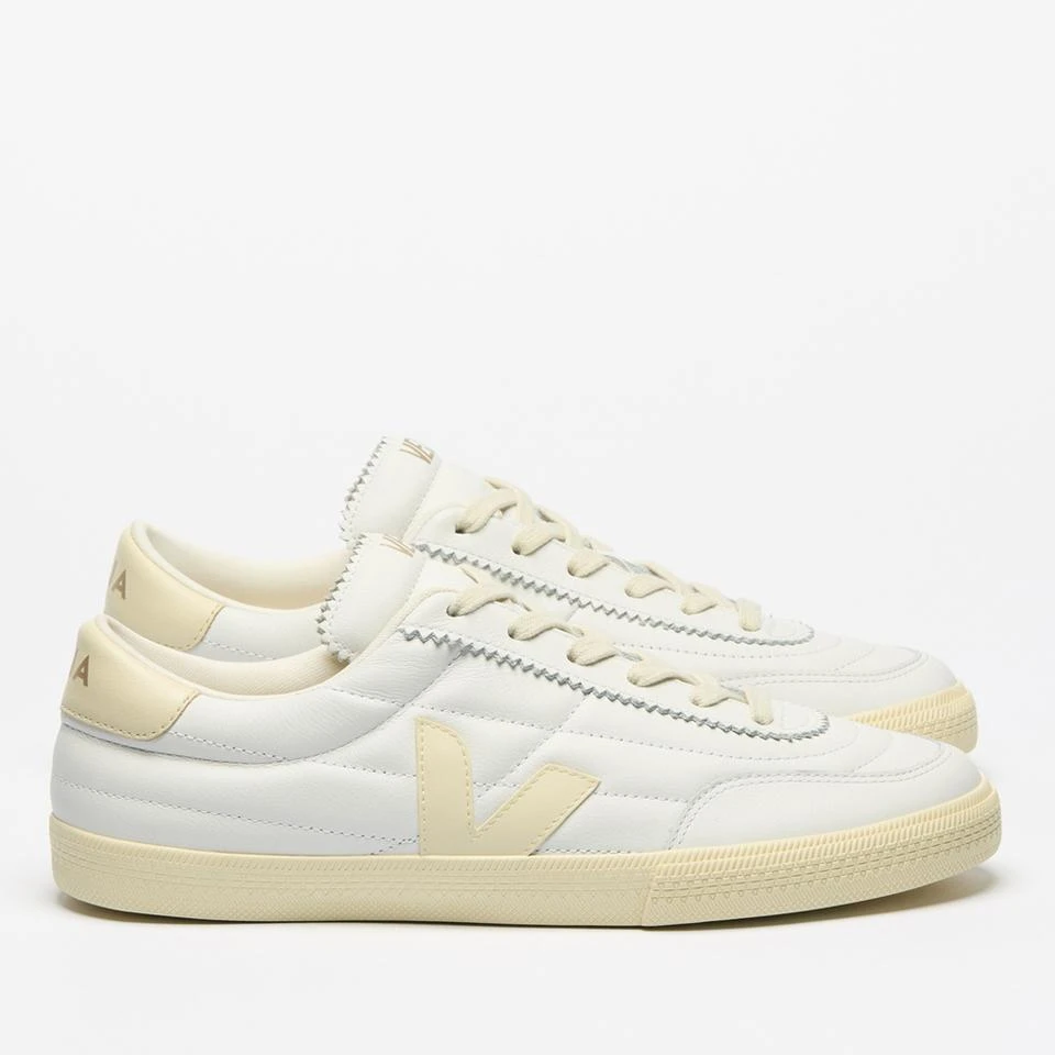 Veja VEJA WOMEN'S PANENKA LEATHER LOW TOP TRAINERS 1
