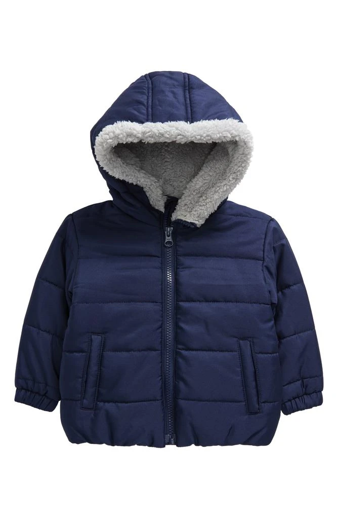 Tucker + Tate Faux Fur Lined Hooded Puffer Coat 1