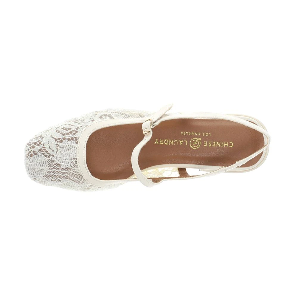 Chinese Laundry Vila Lace Slingback Flats 4