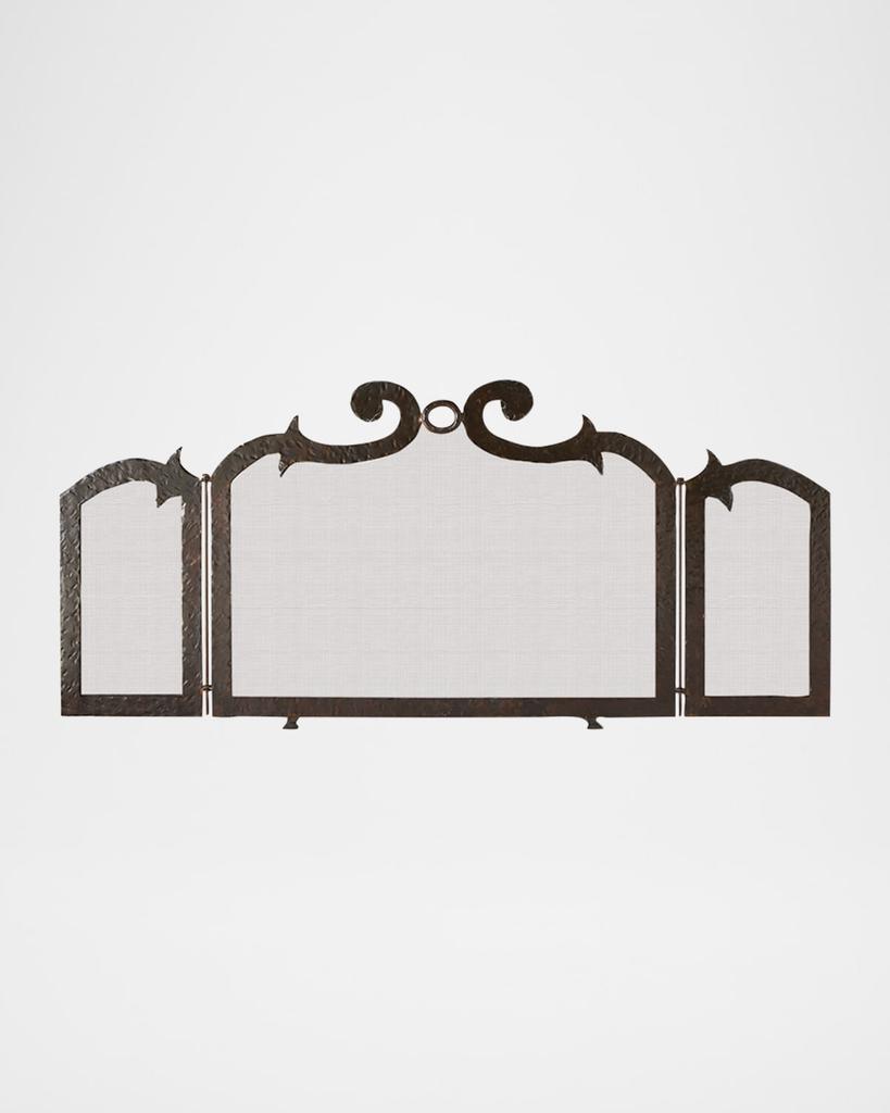 Jan Barboglio Argolla 3-Panel Fireplace Screen