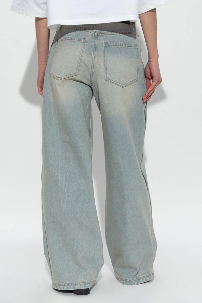 Adidas Adidas Originals Adilenium Season 3 Zip Washed Jeans 3