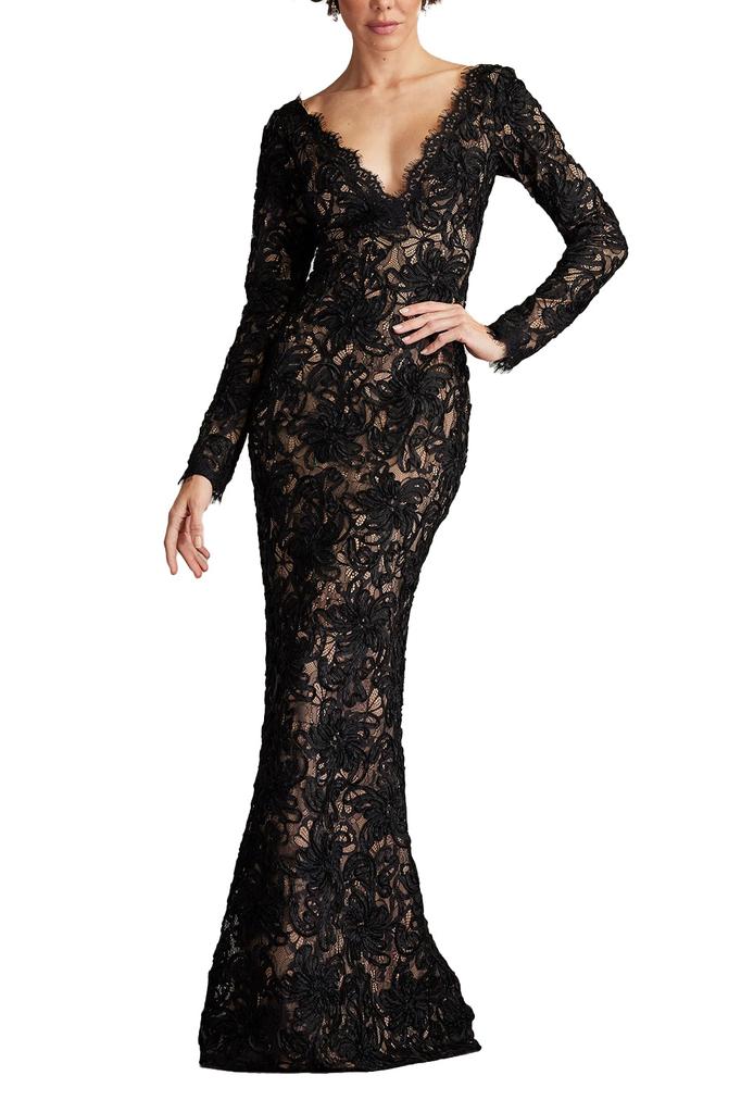 【TADASHI SHOJI】BATES ツイストフロント ガウン Bates Twist-Front Gown | Tadashi Shoji