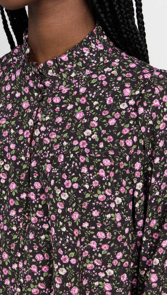 English Factory Floral Button Detail Mini Dress 5
