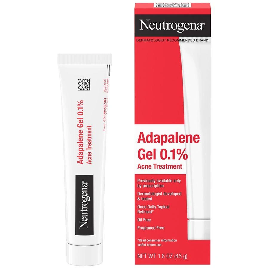 Neutrogena Adapalene Gel Acne Treatment Fragrance Free 2
