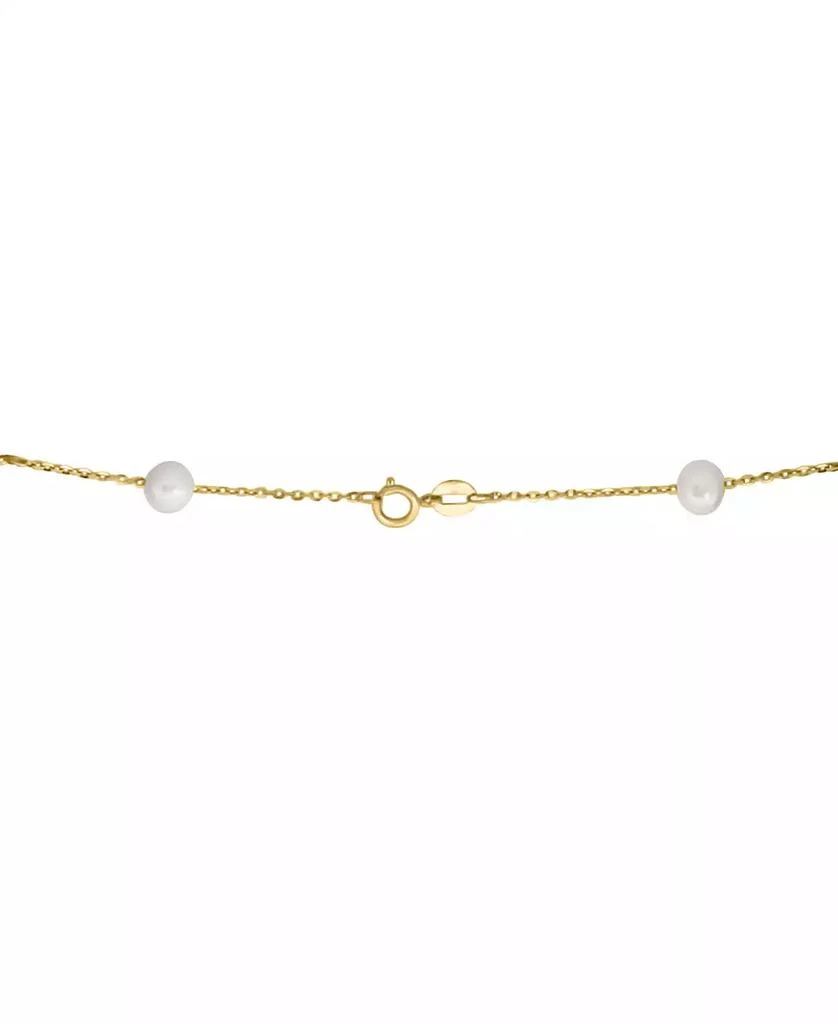 Effy EFFY® Cultured Freshwater Pearl (5-7mm) 18" Collar Necklace in 14k Gold 3