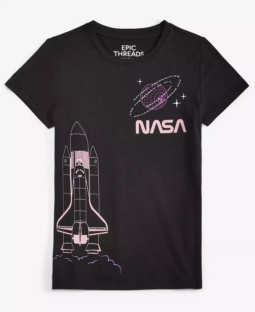 Epic Threads Little & Big Girls NASA Graphic Short-Sleeve T-Shirt, Exclusively at Macy's