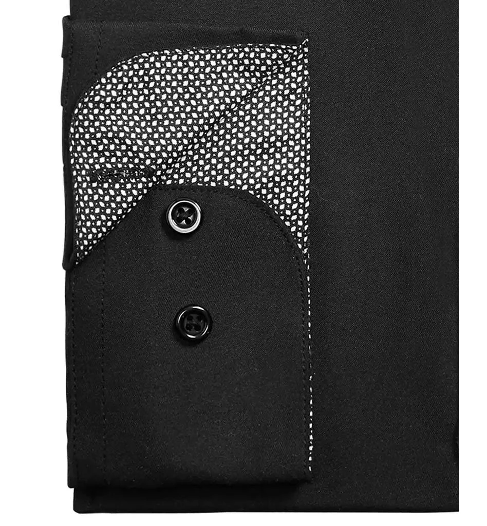 Nine West Men's Slim-Fit Performance Stretch Solid Dress Shirt 2