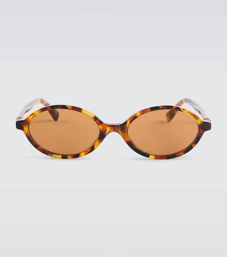 Miu Miu Miu Regard oval sunglasses 1