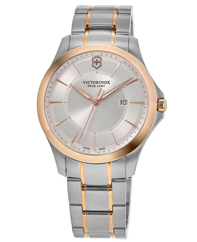 Swiss Army Victorinox Swiss Army Alliance Quartz White Dial Steel Men's Watch 241912 1