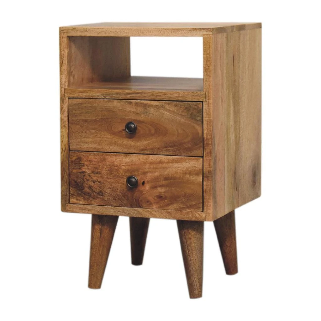 Artisanfurniture Mini Oak-ish Classic Open nightstand 2