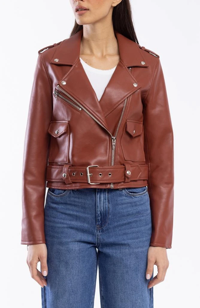 Blank NYC Faux Leather Moto Jacket 4