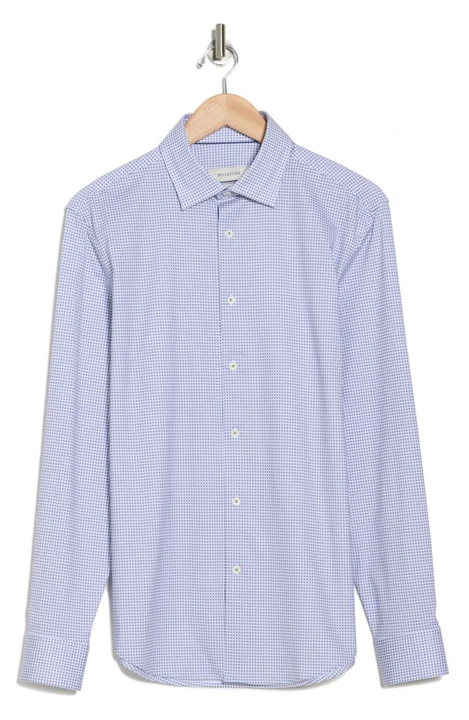BUGATCHI James Long Sleeve Stretch Cotton Button-Up Shirt 3