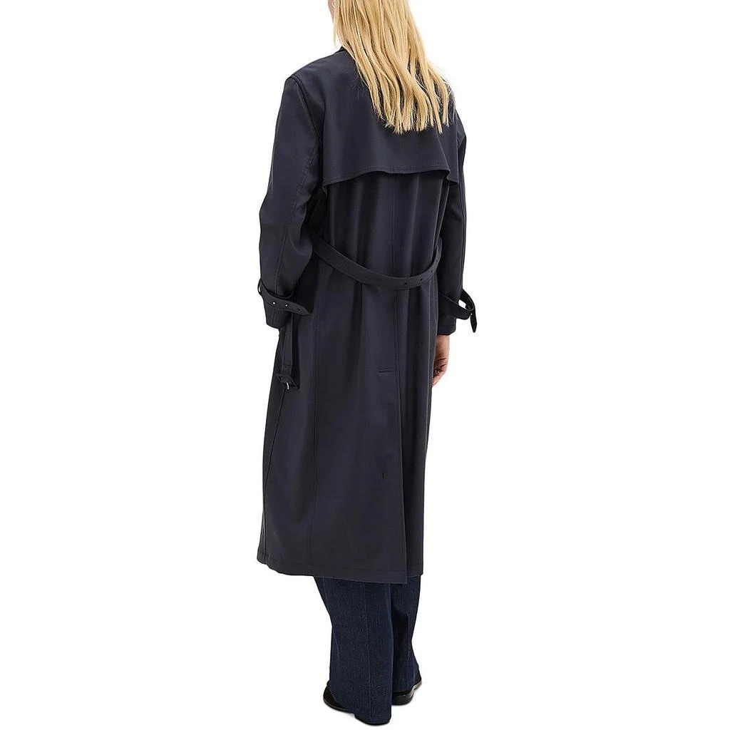 Theory Womens Relaxed Wool Trench Coat 2