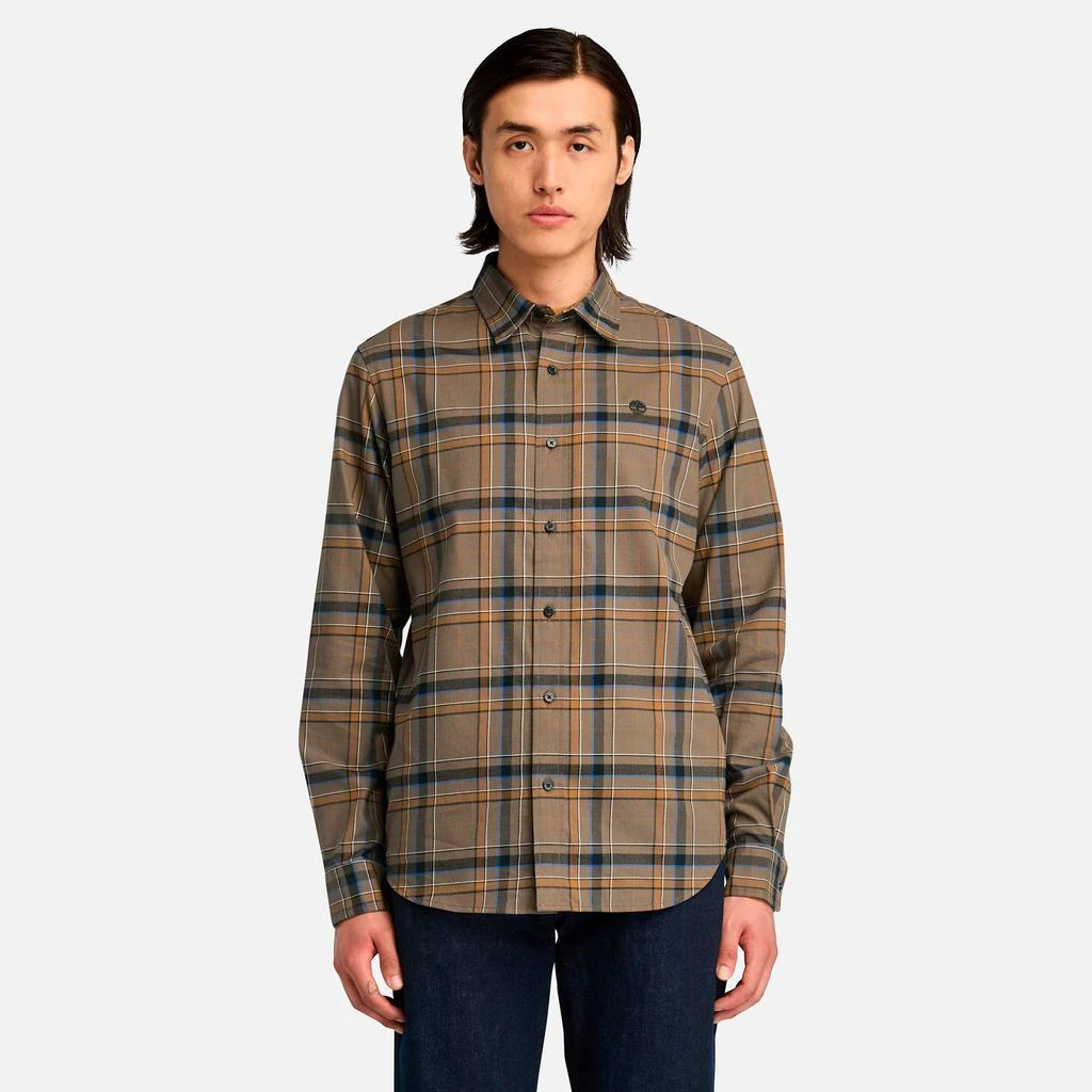 Timberland Men's Brushed Twill Check Shirt 1