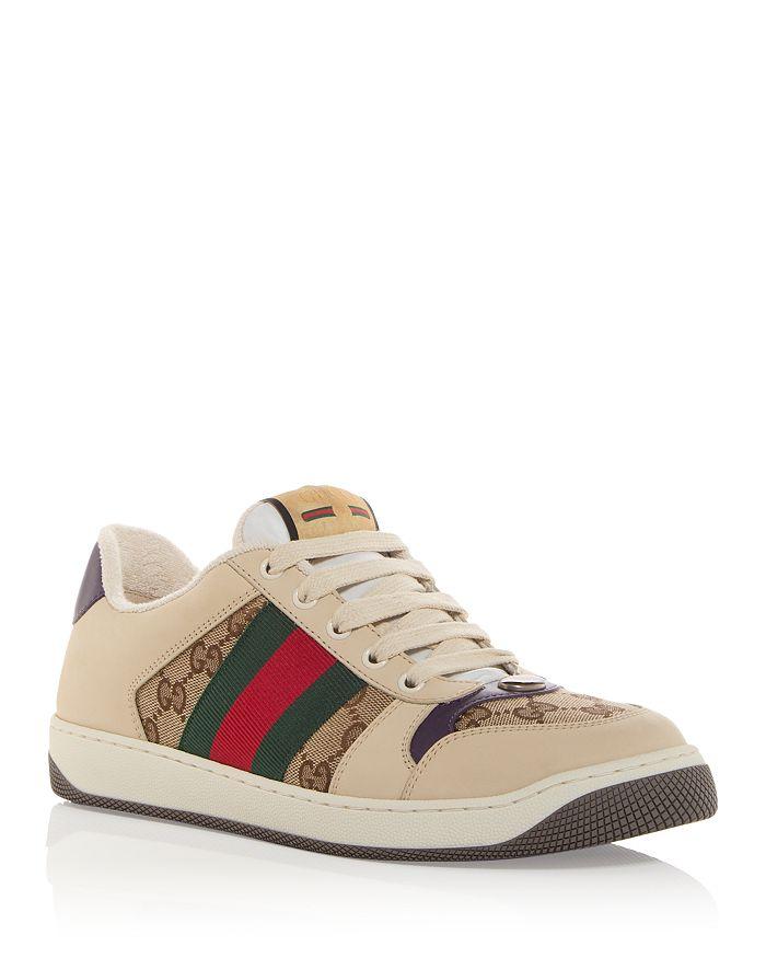 【GUCCI】SNEAKER LEATHER DALI◆816179UPG00 Gucci Dali Leather Low-Top Sneakers - Casual Shoes - Free