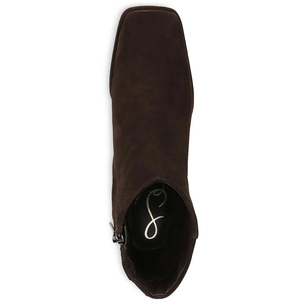 Sam Edelman Irie Womens Suede Square Toe Booties 3