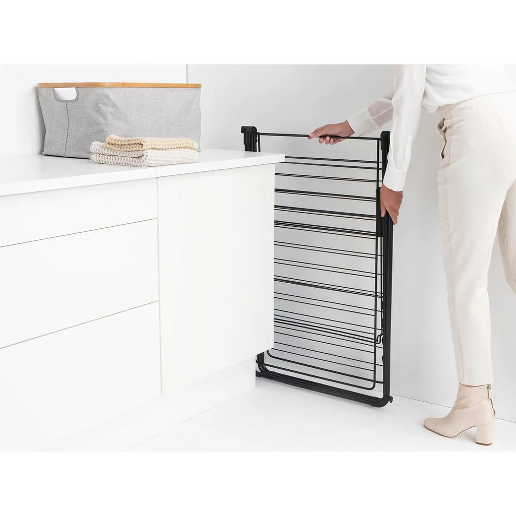 Brabantia Brabantia HangOn Drying Rack - 25m + Rod - Matt Black 20