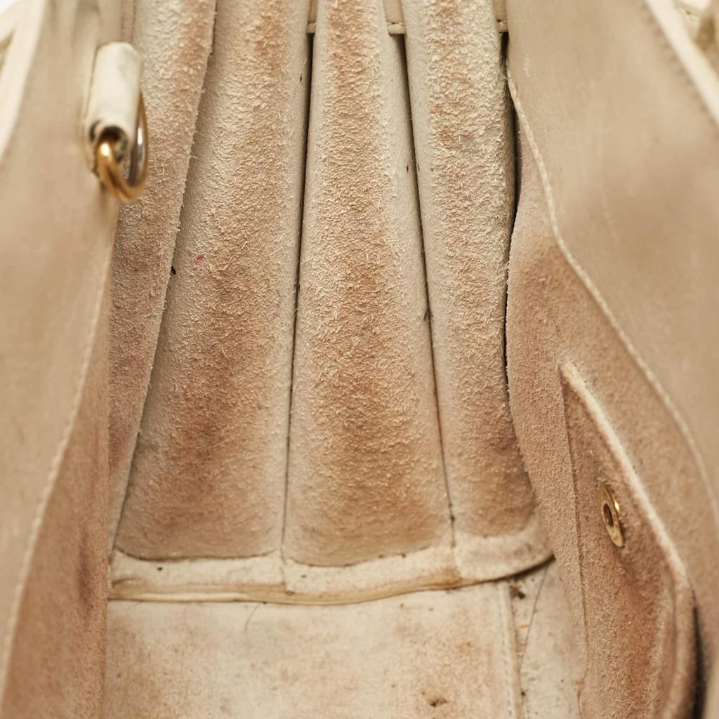 Yves Saint Laurent Saint Laurent Cream Leather Nano Classic Sac De Jour Tote 14