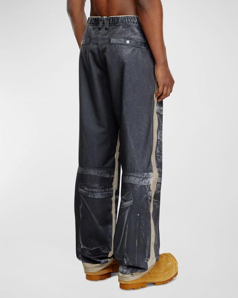 Diesel Men's P-Schulz Printed Jeans 3