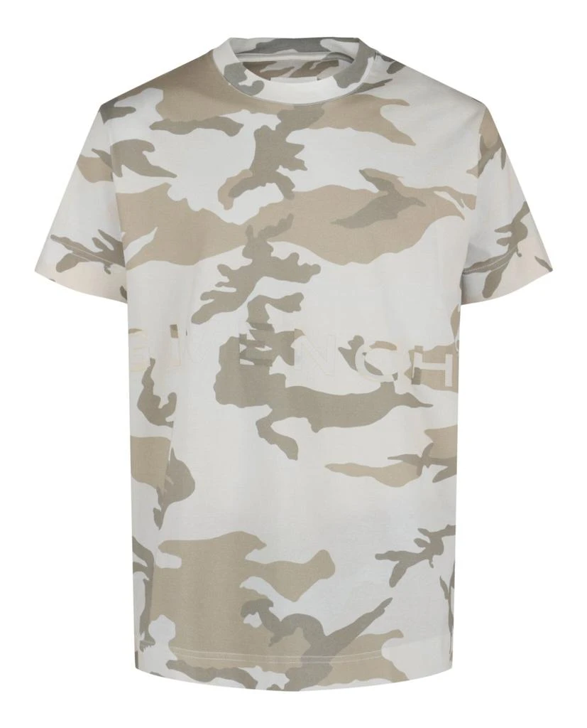 Givenchy Logo Camouflage T-Shirt 1