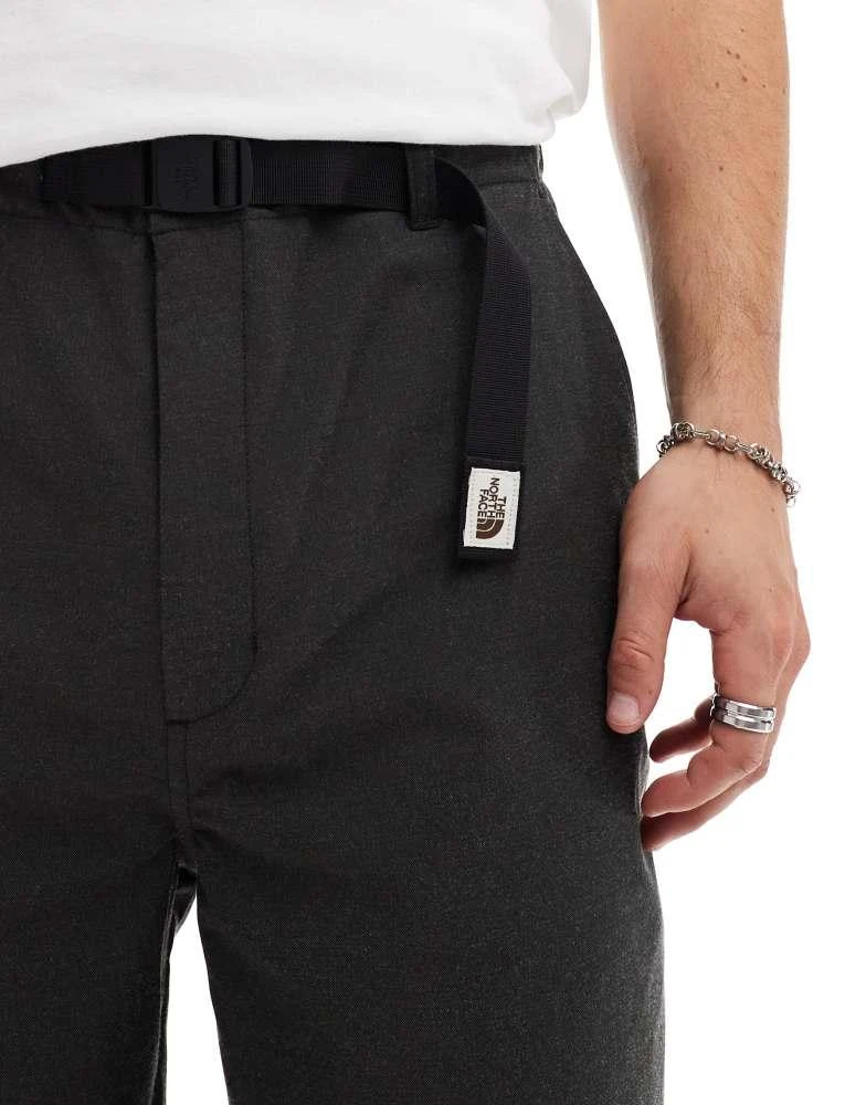 The North Face The North Face M66 Tek Heritage wide leg woven trousers in black 3