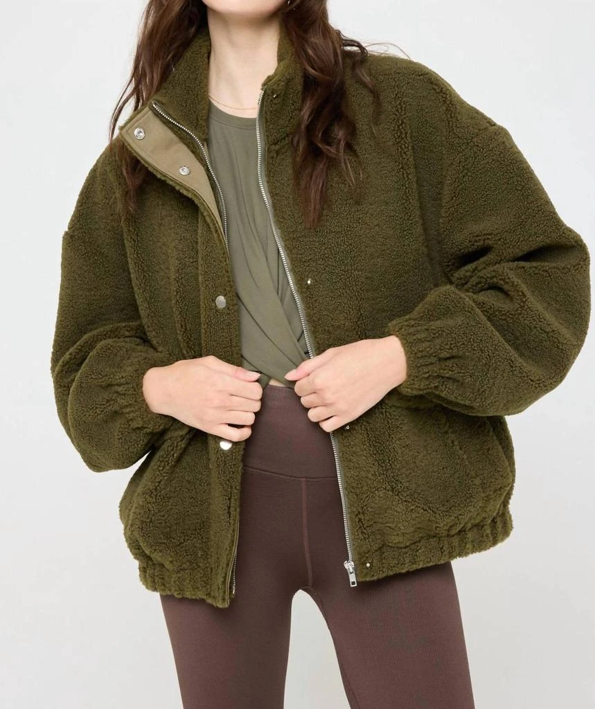 Spiritual Gangster Spiritual Gangster - Marcel Sherpa Jacket 2
